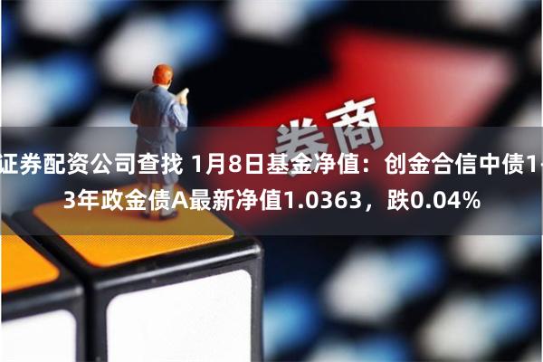 证券配资公司查找 1月8日基金净值：创金合信中债1-3年政金债A最新净值1.0363，跌0.04%